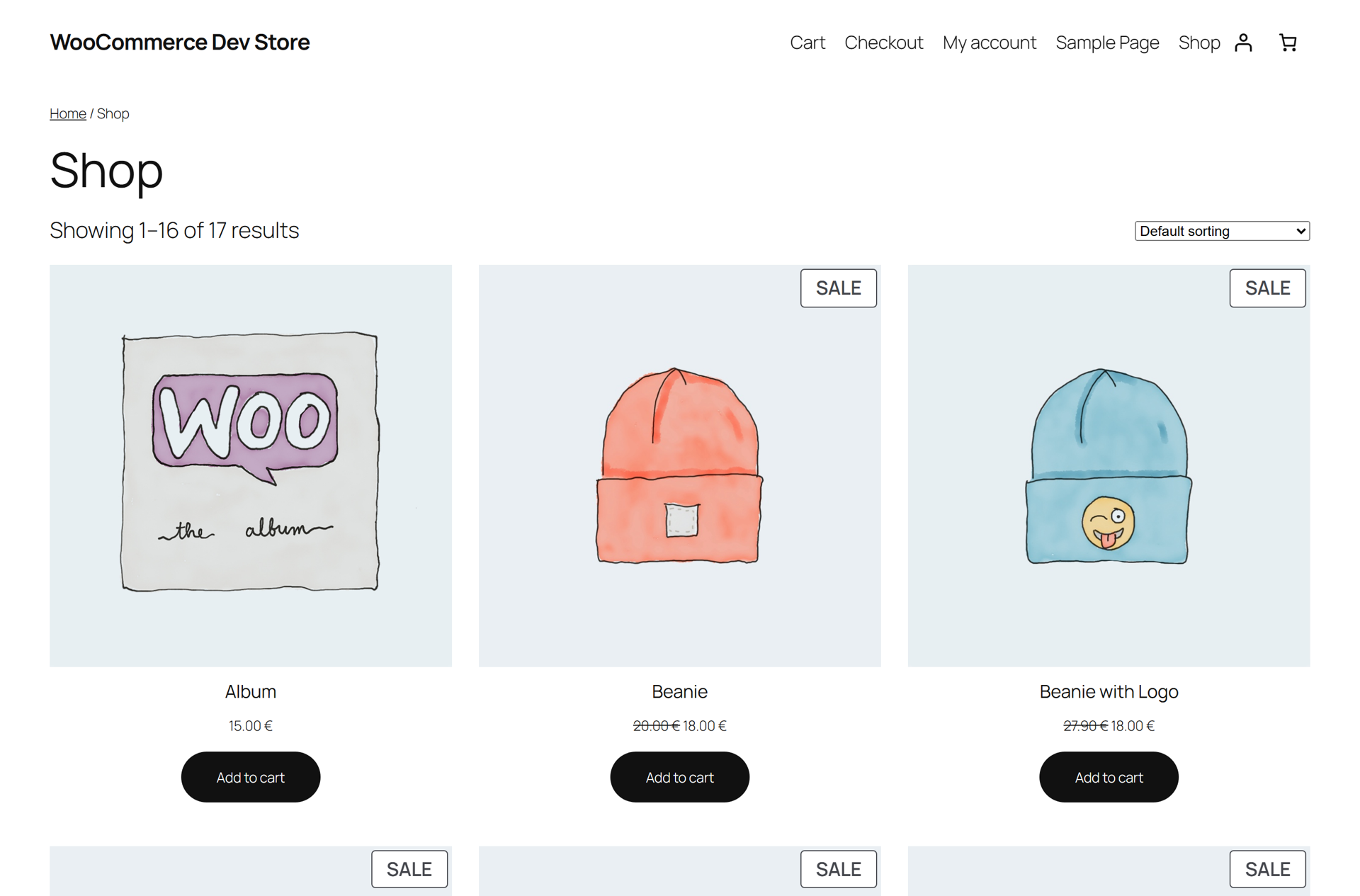 LinkyFlow WooCommerce dashboard in Excel