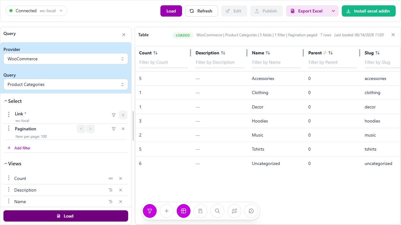 Lila Studio's product categories in one view